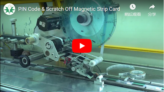 Codice PIN *Scratch Off Magnetic Strip Card