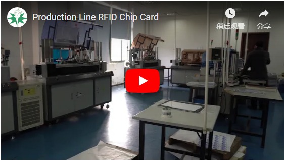 Linea di produzione RFID Chip Card